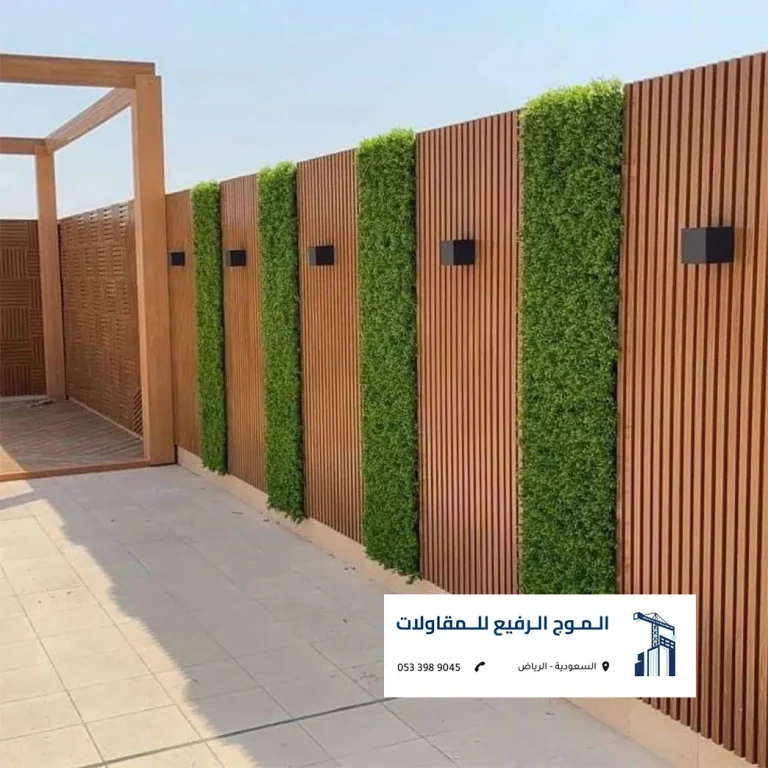 ديكور وتكسيات خشب الرياض